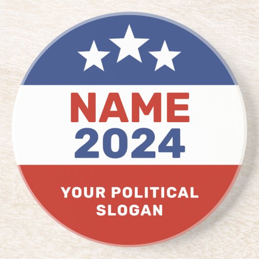 独自の選挙運動の作成ギアコースター コースター (正面)