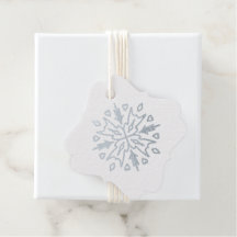 独自の部族の銀箔のスノーフレークを作成する