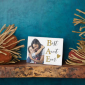 独自の金ゴールドを作成最高のBAE Olums Ever Photo フォトプラーク (側面)