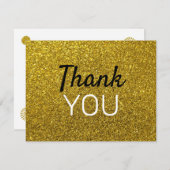 独自の金ゴールドグリッターを作成 (正面/裏面)