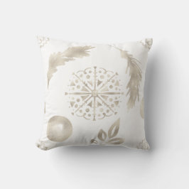 独自の金ゴールド雪と羽毛を作成 クッション