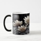 独自の金色のゴシック色の花を作成 モーフィングマグカップ (左)