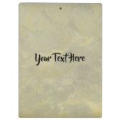独自の銀と金ゴールドの金属石膏を作成 クリップボード (裏面)