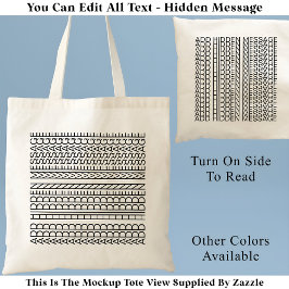 独自の長い隠しメッセージ148Bノベルティの作成 トートバッグ