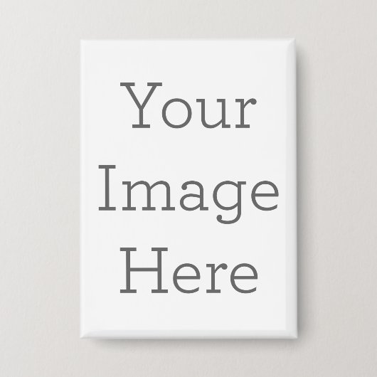 長方形缶バッジ, 6.4cm x 8.9cm (正面)