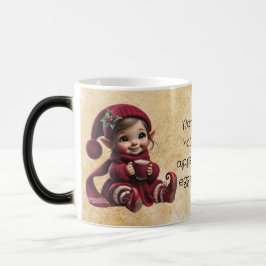 独自の陽気なヴィンテージクリスマス格言の作成 モーフィングマグカップ