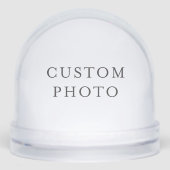 独自の雪玉を作成する | カスタム写真 (正面)