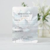 独自の青いヴィンテージ水色のロータスを作成 出欠カード (スタンド正面)