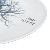 独自の青い木を作成する カッティングボード (角)