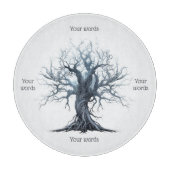 独自の青い木を作成する カッティングボード (正面)