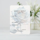 独自の青い水のカラーバラを作成 出欠カード (スタンド正面)