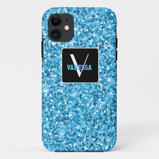 独自の青をカスタマイズする Case-Mate iPhoneケース (裏面)