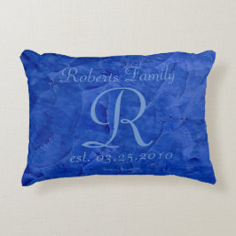 独自の青を作成 アクセントクッション