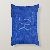 独自の青を作成 アクセントクッション (正面(垂直))