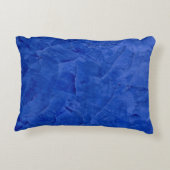 独自の青を作成 アクセントクッション (裏面)