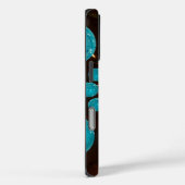 独自の青色光源を作成万華鏡のように千変万化するパターン Case-Mate iPhoneケース (裏面 / 右)