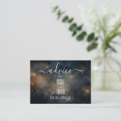 独自の青黄色の花火を作成する アドバイスカード (スタンド正面)