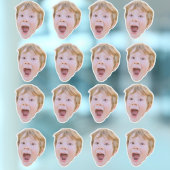 独自の顔シールの作成 シール