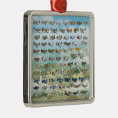 独自の飛行機風刺画を作成する メタルオーナメント (右)