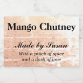 独自の食品容器カスタムラベルを作成する フードラベル (シングルラベル)