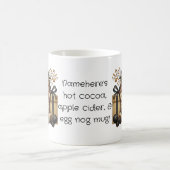 独自の魔法のクリスマス格言ギフトの作成 モーフィングマグカップ (中央)