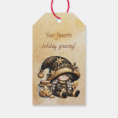 独自の魔法のクリスマス格言クッキージャーの作成 ギフトタグ (裏面)