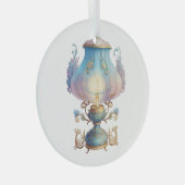 独自の魔法の妖精ランプを作成する ガラスオーナメント (正面右)