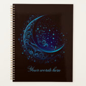 独自の魔法の映画のブルームーンを作成 プランナー手帳 (正面)
