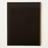 独自の魔法の月を作成 プランナー手帳 (裏面)