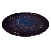 独自の魔法の青い月の祭壇ボードを作成 カッティングボード (角)