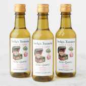 独自の魔法ボックスと結晶を作成 ワインラベル (ボトル)