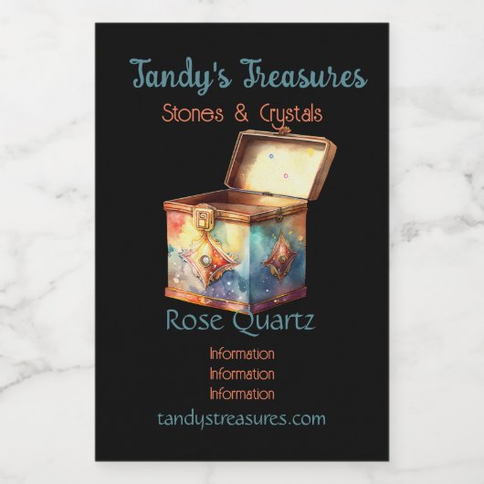 独自の魔法メモリの作成Tinボックス ワインラベル (シングルラベル)