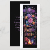 独自の魔法ライブラリバラブックマークカードの作成 (正面/裏面)