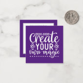 独自の魔法作品 ノートカード (正面/裏面インサイチュ)