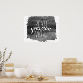 独自の魔法引用文を作成する ポスター (キッチン)