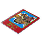 独自の魔法火のドラゴンを作成 ノートブック (左側)