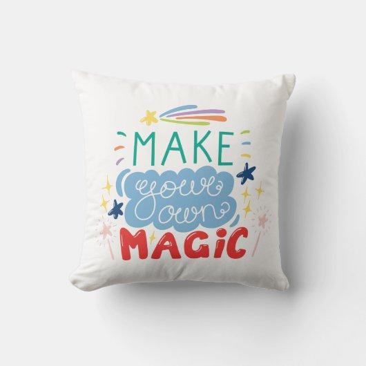 独自の魔法 クッション (正面)