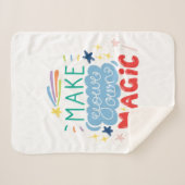 独自の魔法 シェルパブランケット (正面(横))