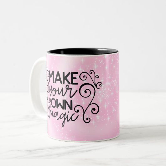 独自の魔法 ツートーンマグカップ (正面左)