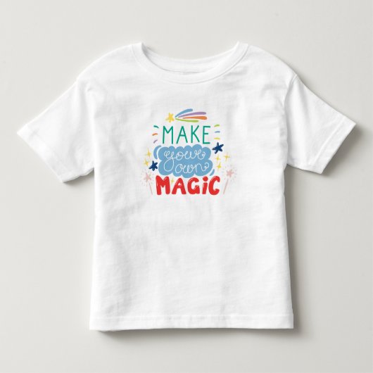 独自の魔法 トドラーTシャツ (正面)