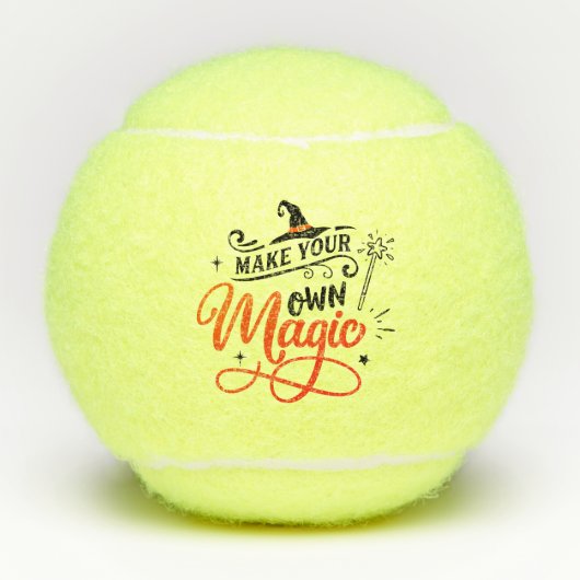 独自の魔法 |ハロウィーン テニスボール (正面)
