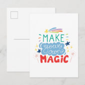 独自の魔法 ポストカード (正面/裏面)