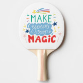 独自の魔法 卓球ラケット (正面)