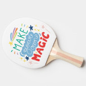 独自の魔法 卓球ラケット (横)