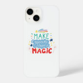 独自の魔法 iPhoneケース (裏面)