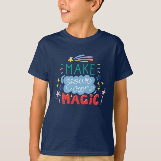 独自の魔法 Tシャツ (正面)