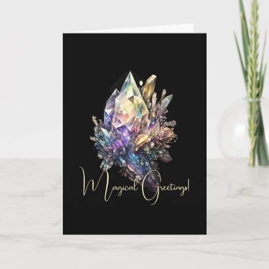 独自の黄色の結晶を作成する カード (正面)