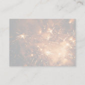 独自の黄金花火を作成 アドバイスカード (裏面)