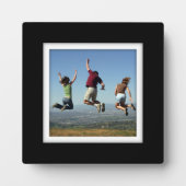 独自の黒い額縁の写真プラークを作成 フォトプラーク (正面)