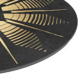 独自の黒と金ゴールド曼荼羅を作成 カッティングボード (角)